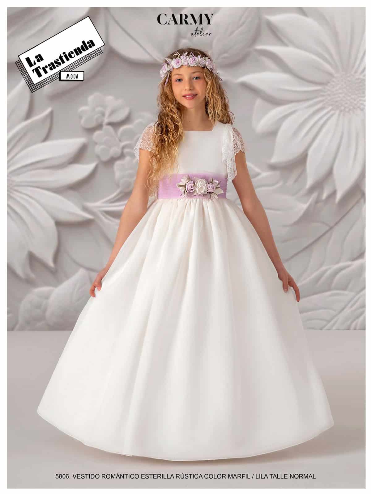 Vestido comunión niña